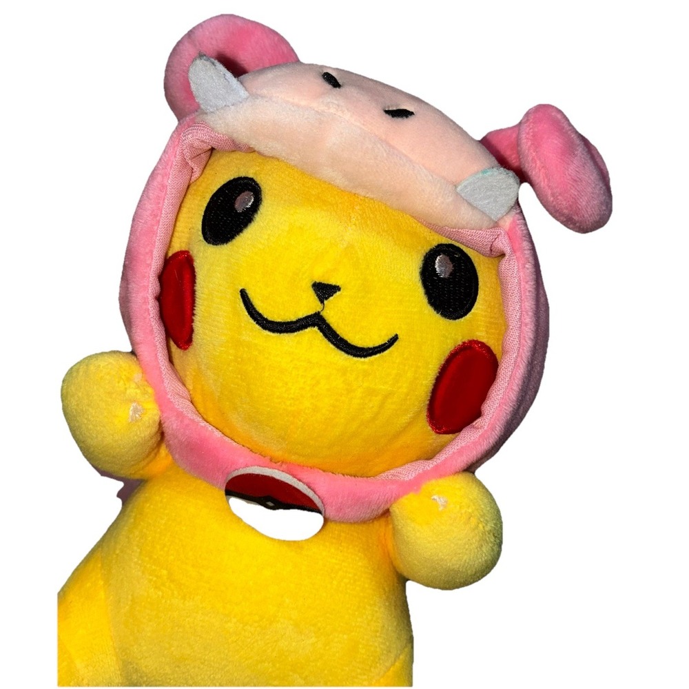 Pikachu In‎ A Slowpoke Costume Plush Toy Cartoon Cosplay Halloween 9" - Picture 10 of 13
